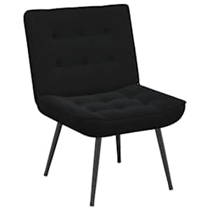 vidaXL L&otilde;&otilde;gastav Tool Must 64x74x84 cm Velvet