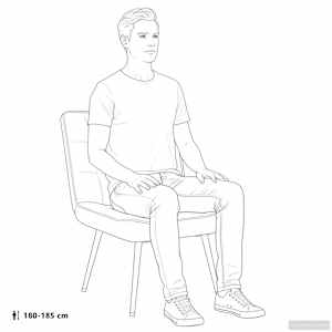 Relaxační křeslo se stoličkou hnědé samet - obrázek 13