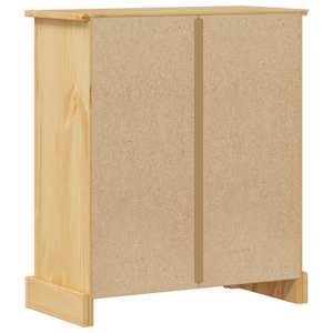 Koupelnová skříňka Corona 70 x 33 x 80 cm masivní borové dřevo - obrázek 7