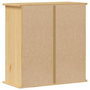 Koupelnová nástěnná skříňka Corona 70x33x71,5 cm masiv borovice - obrázek 7