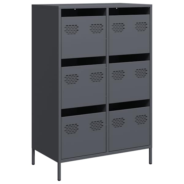 vidaXL k&otilde;rge kapp, antratsiithall, 68x39x101,5 cm, teras