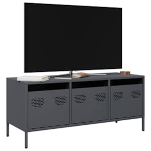 TV omarica antracitna 101,5x39x43,5 cm hladno valjano jeklo