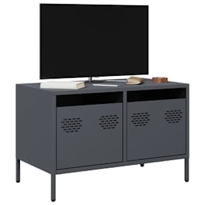 TV omarica antracit 68x39x43,5 cm hladno valjano jeklo