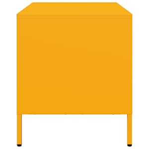 TV skříňka hořčicově žlutá 68 x 39 x 43,5 cm ocel - obrázek 6