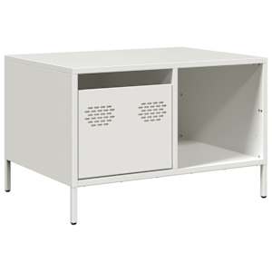 Konferenční stolek bílý 68,5x50x43,5 cm ocel - obrázek 2
