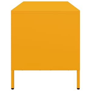 TV skříňka hořčicově žlutá 68 x 39 x 43,5 cm ocel - obrázek 6