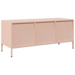 TV skříňka růžová 101,5x39x43,5 cm ocel válcovaná za studena - obrázek 7
