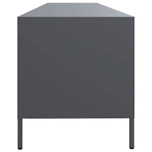 TV skříňka antracitová 202x39x43,5 cm ocel válcovaná za studena - obrázek 6