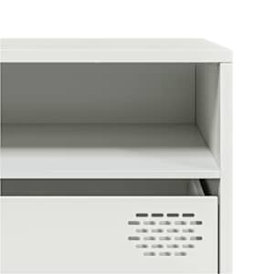 TV skříňka bílá 202 x 39 x 43,5 cm ocel válcovaná za studena - obrázek 10