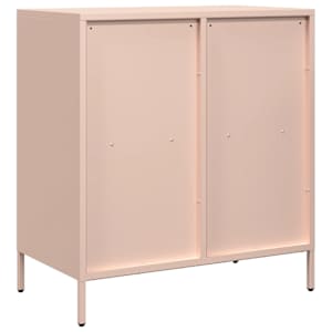 Příborník růžový 68 x 39 x 73,5 cm ocel válcovaná za studena - obrázek 7