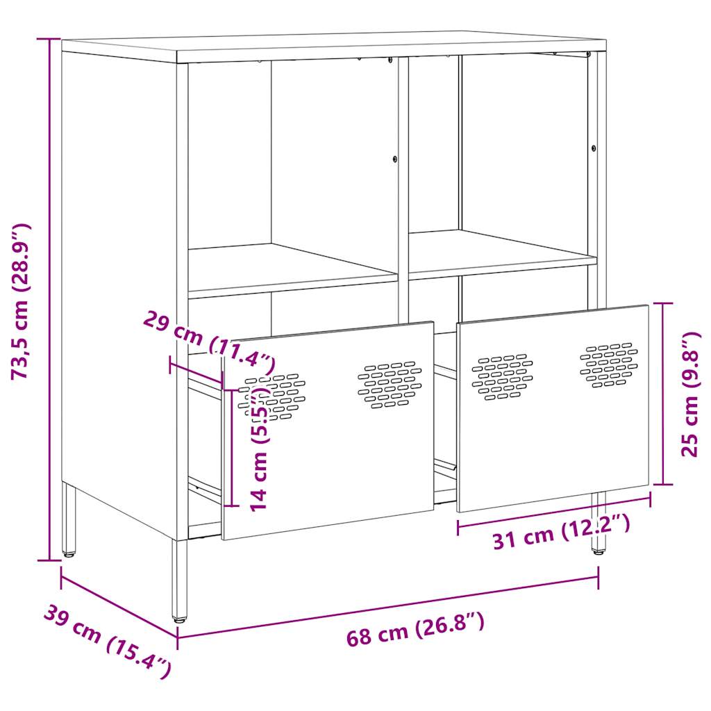 68 cm / Olivengrøn - Billede 13