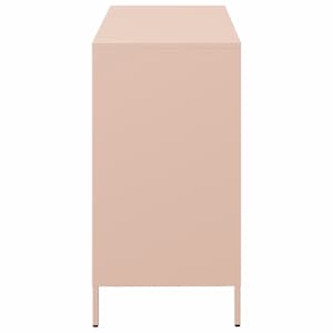 Příborník růžový 101,5 x 39 x 73,5 cm ocel válcovaná za studena - obrázek 6