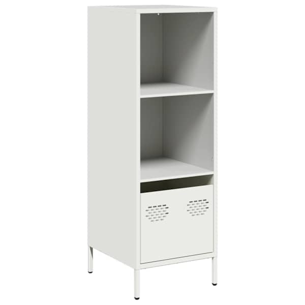 vidaXL Highboard Valge 35x39x103,5 cm Teras