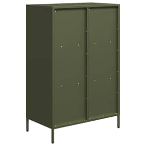 Skříň olivově zelená 68 x 39 x 103,5 cm ocel - obrázek 7