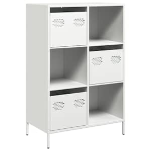 vidaXL Highboard Valge 68x39x103,5 cm Teras