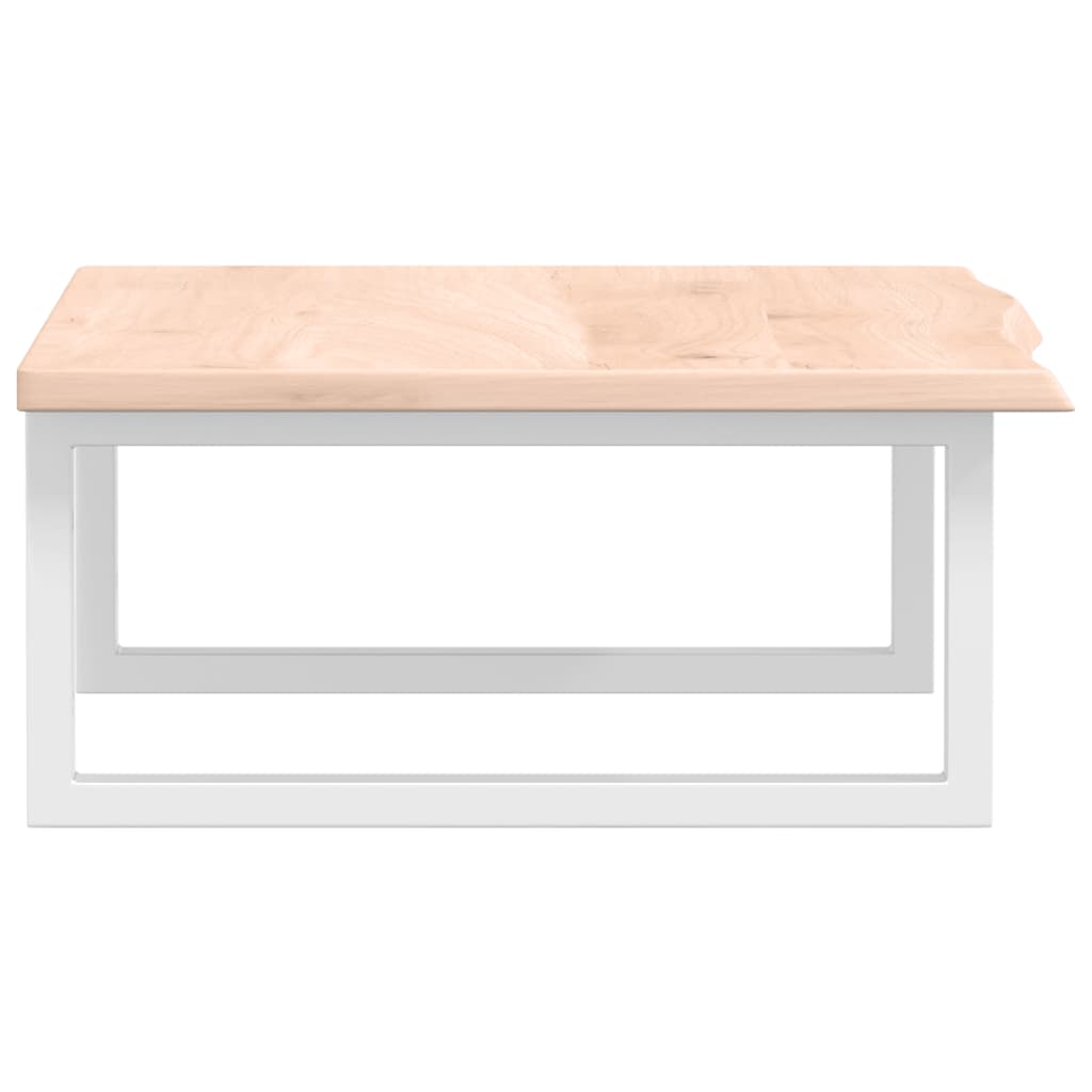 Badkamer wandschap staal en massief eikenhout image 5