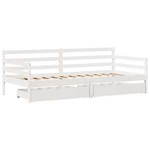 Válenda se zásuvkami 80 x 200 cm masivní borovice - obrázek 3