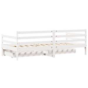 Válenda se zásuvkami 80 x 200 cm masivní borovice - obrázek 8