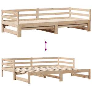Válenda s přistýlkou a zásuvkami bez matrace 90x200 cm - obrázek 5