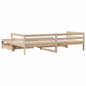 Válenda s přistýlkou a zásuvkami bez matrace 90x200 cm - obrázek 8