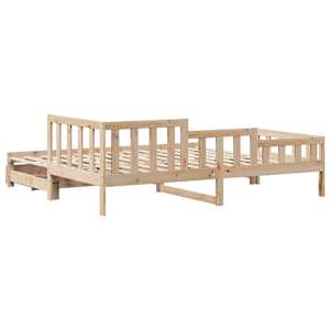 Válenda s přistýlkou a zásuvkami bez matrace 90x200 cm - obrázek 7