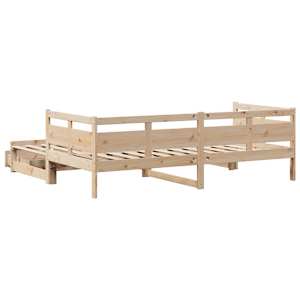 Válenda s přistýlkou a zásuvkami bez matrace 90x200 cm - obrázek 7