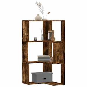 vidaXL 3-korruseline raamaturiiul tamm 50x50x102 cm tehispuit