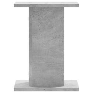 Stojany na reproduktory 2 ks betonově šedé 30x30x40 cm kompozit - obrázek 5