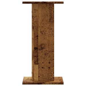 Stojany na reproduktory 2 ks old wood 30 x 30 x 60 cm kompozit - obrázek 3