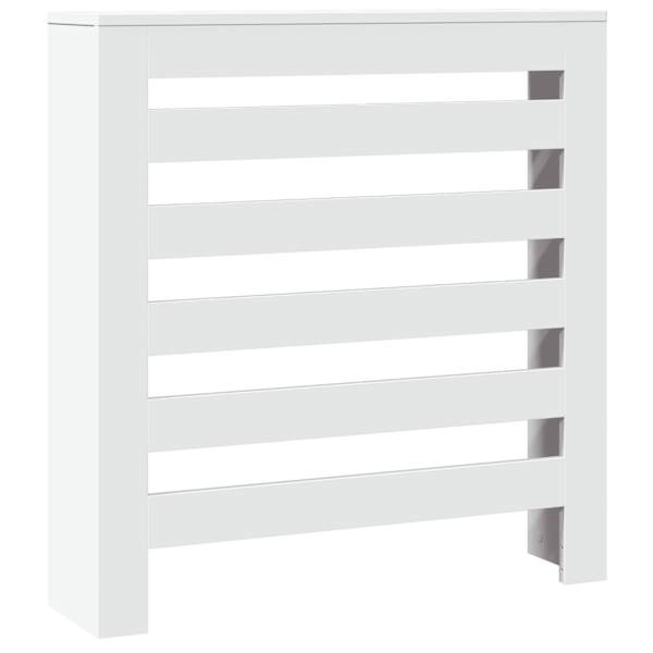 vidaXL radiaatori kate, valge, 78 x 20 x 82 cm, tehispuit