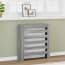  vidaXL szürke sonoma szerelt fa radiátorburkolat 78 x 20 x 82 cm termék 2. képe