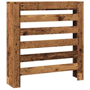 Kryt na radiátor old wood 78 x 20 x 82 cm kompozitní dřevo - obrázek 2