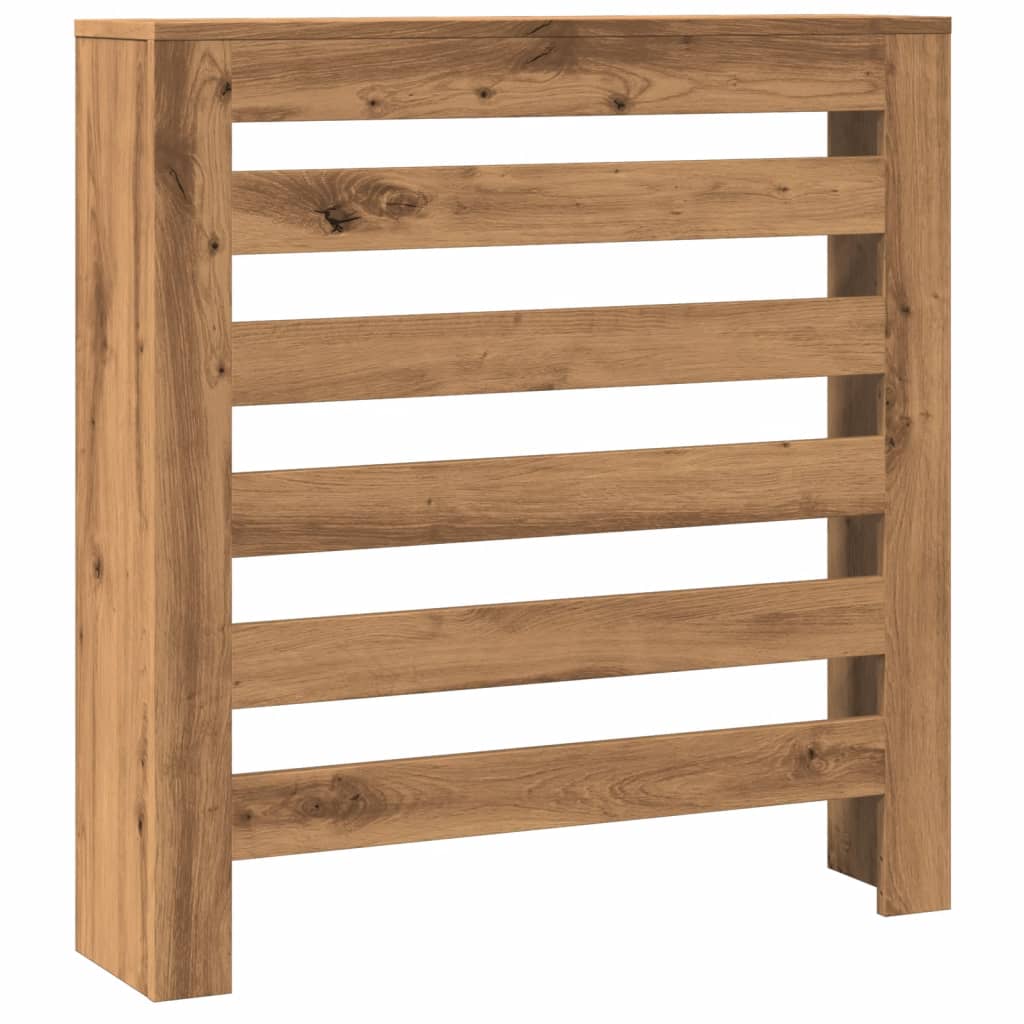 vidaXL Kryt na radiátor dub artisan 78 x 20 x 82 cm kompozitní dřevo