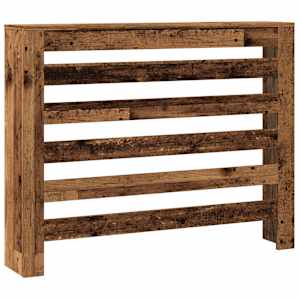 Kryt na radiátor old wood 104 x 20 x 82 cm kompozitní dřevo - obrázek 2