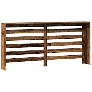 Kryt na radiátor old wood 175 x 20 x 82 cm kompozitní dřevo - obrázek 5
