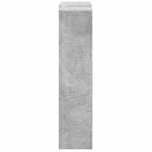 Kryt na radiátor betonově šedý 205x21,5x83,5cm kompozitní dřevo - obrázek 4