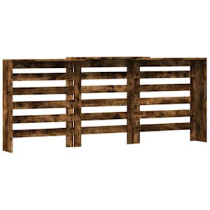 Kryt na radiátor kouřový dub 205x21,5x83,5 cm kompozitní dřevo - obrázek 5