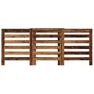 Kryt na radiátor old wood 205 x 21,5 x 83,5 cm kompozitní dřevo - obrázek 3