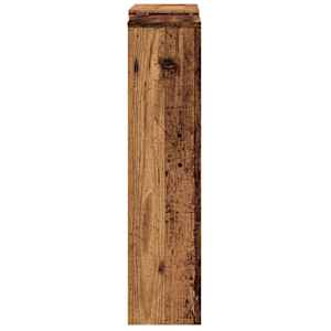 Kryt na radiátor old wood 205 x 21,5 x 83,5 cm kompozitní dřevo - obrázek 4