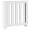 vidaXL Radiaatori kate Valge 78 x 20 x 82 cm Tehispuit