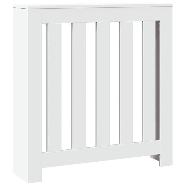 vidaXL radiaatori kate, valge, 78 x 20 x 82 cm, tehispuit