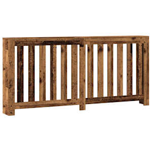Kryt na radiátor old wood 175 x 20 x 82 cm kompozitní dřevo - obrázek 2