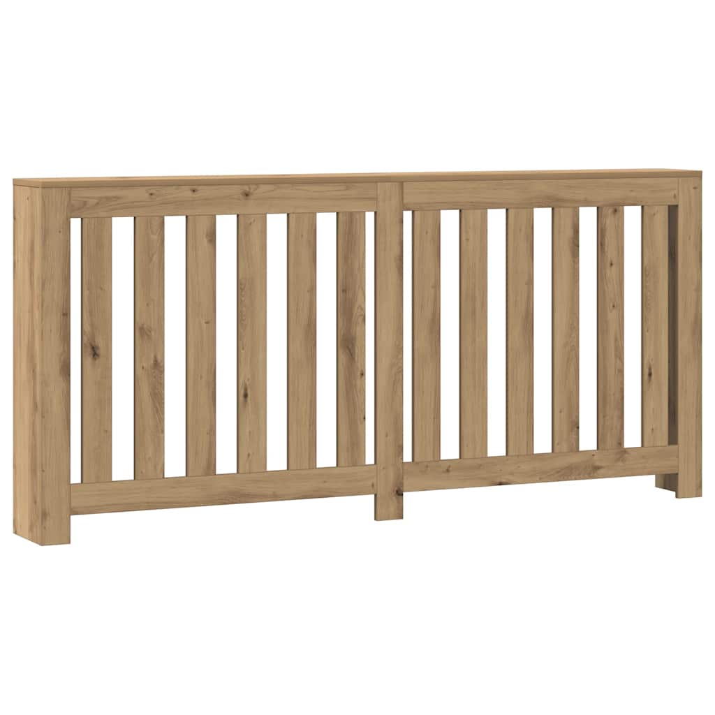 vidaXL Kryt na radiátor dub artisan 175 x 20 x 82 cm kompozitní dřevo