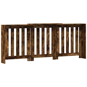 Kryt na radiátor kouřový dub 205x21,5x83,5 cm kompozitní dřevo - obrázek 5