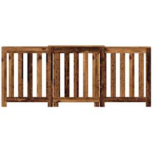 Kryt na radiátor old wood 205 x 21,5 x 83,5 cm kompozitní dřevo - obrázek 3