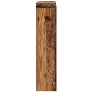 Kryt na radiátor old wood 205 x 21,5 x 83,5 cm kompozitní dřevo - obrázek 4