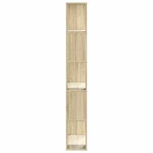 Knihovna 5patrová dub sonoma 80,5x23,5x162,5cm kompozitní dřevo - obrázek 4