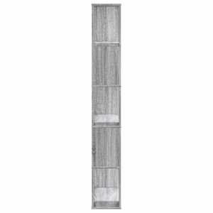 Knihovna 5patrová šedá sonoma 80,5 x 23,5 x 162,5 cm kompozit - obrázek 4