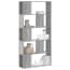  vidaXL 5 szintes szürke sonoma színű fa könyvespolc 80,5x23,5x162,5 cm termék 2. képe