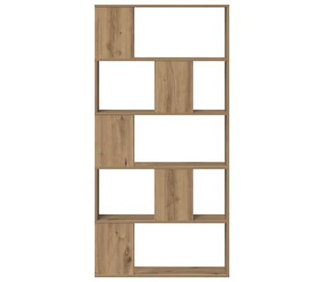 vidaXL 5-poziomowy regał, dąb artisian 80,5x23,5x162,5 cm